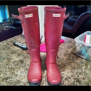 Red Hunter Rain-boots